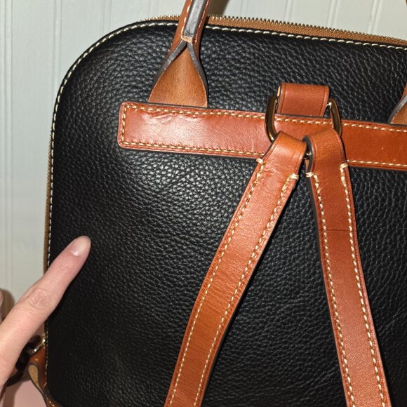 Dooney & Bourke pebble grain leather zip Backpacks - Picture 3 of 10